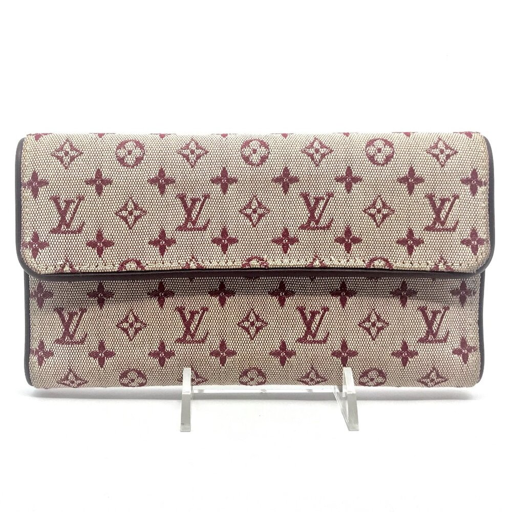 Louis Vuitton Monogram Idylle Mini Lin Long Wallet - Picture 1 of 11